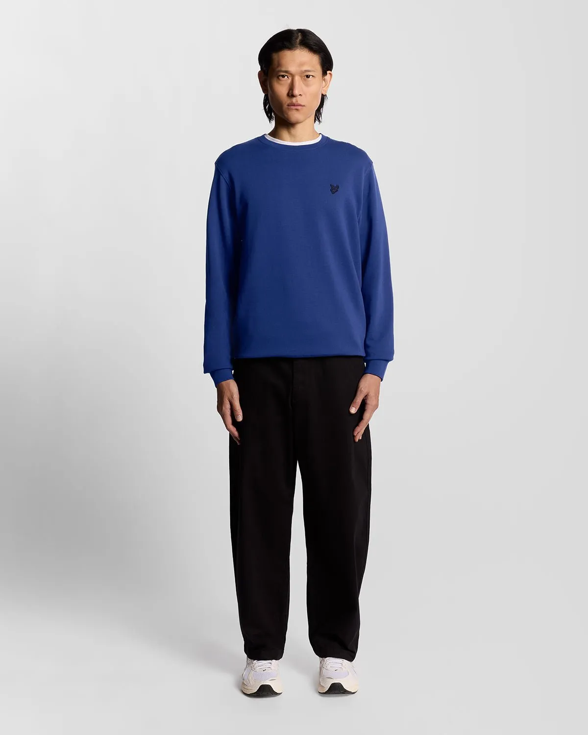 Superfine Cotton Crew Neck Sweatshirt sold by Lyle & Scott product image thumbnail 2