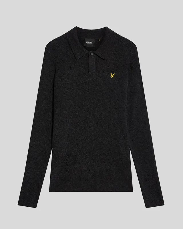 Lambswool Blend Rugby Jumper sold by Lyle & Scott product image thumbnail 5