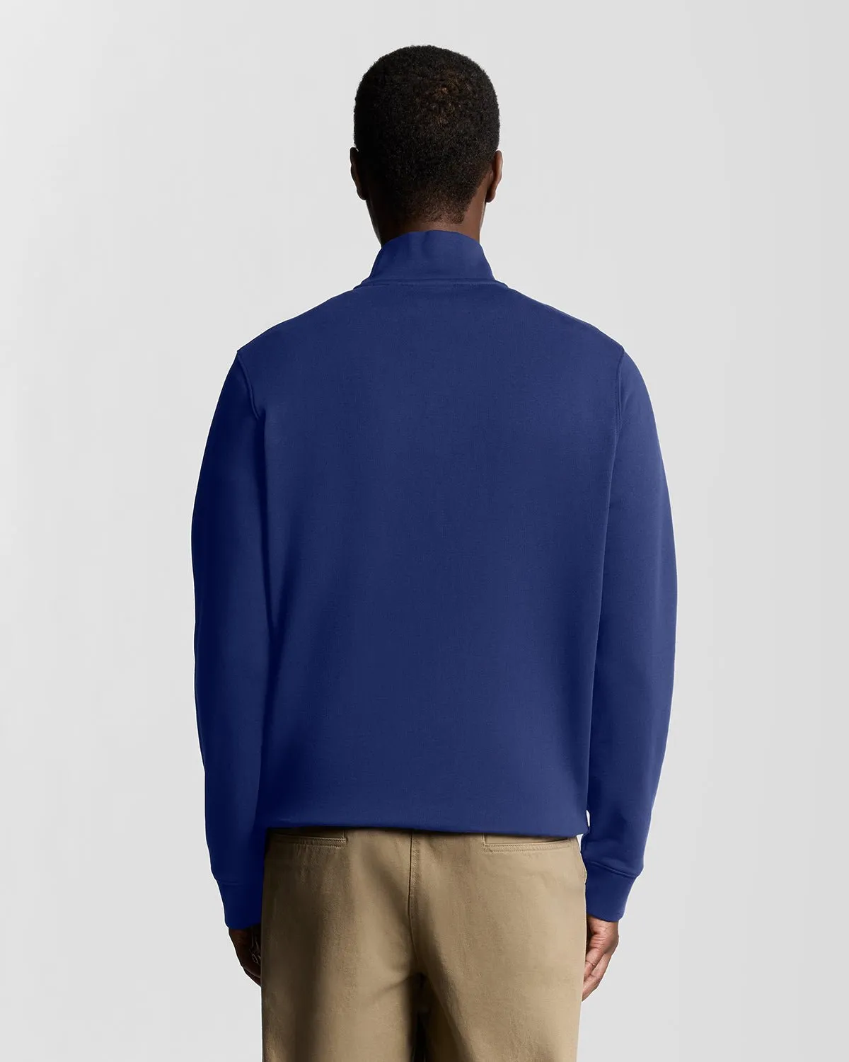 Superfine Cotton 1/4 Zip Sweatshirt sold by Lyle & Scott product image thumbnail 4