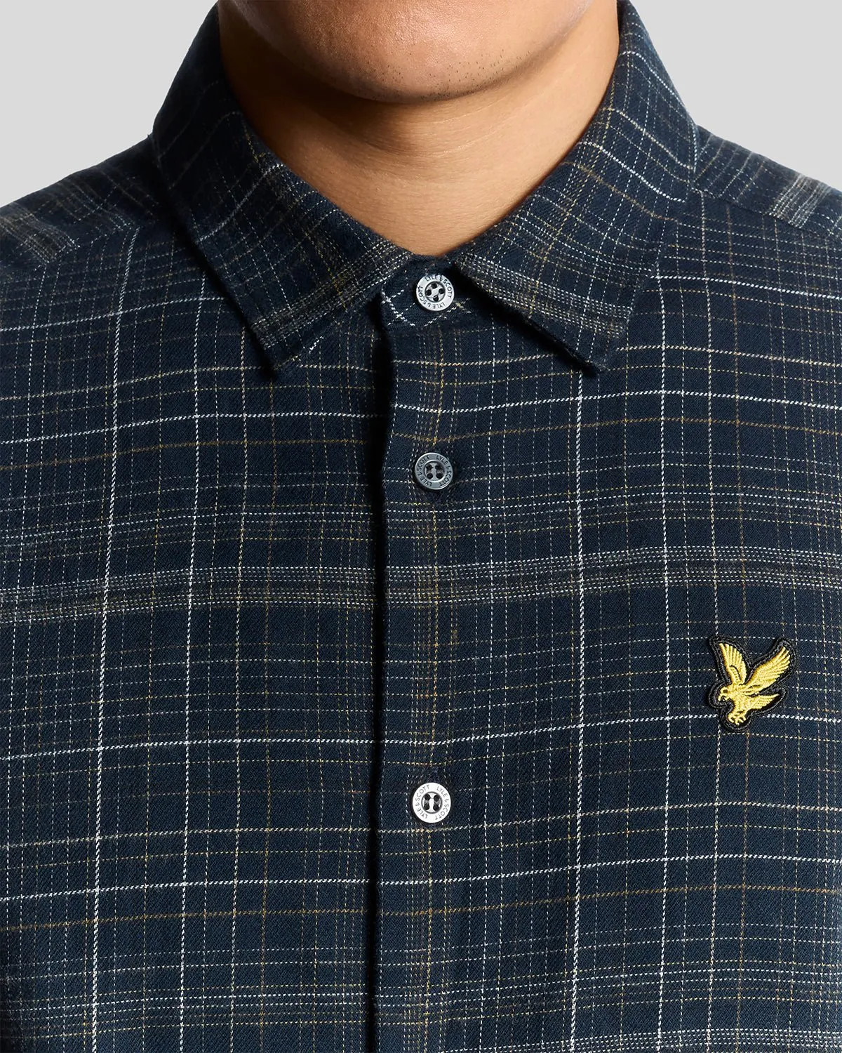 Flannel Check Shirt sold by Lyle & Scott product image thumbnail 3