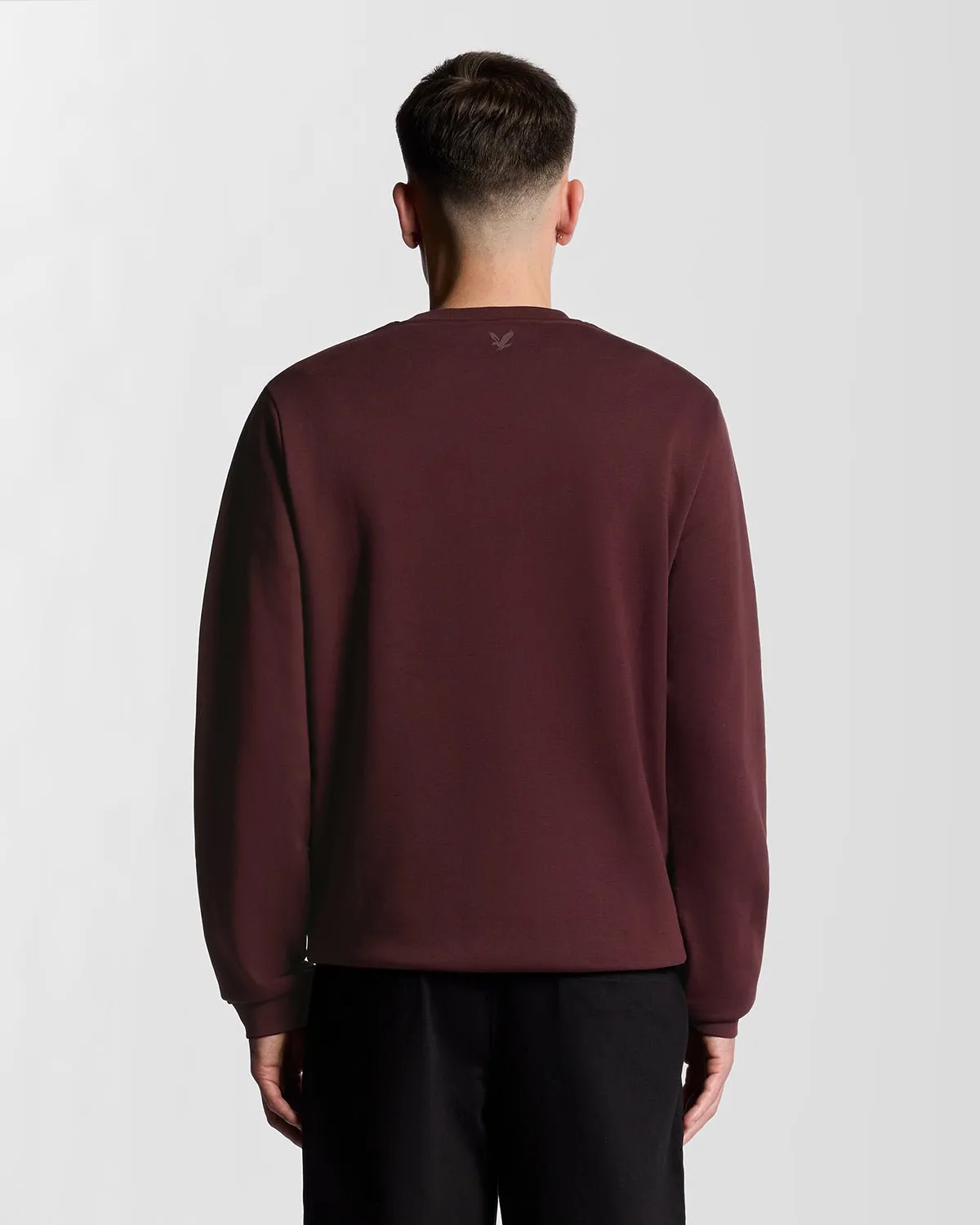 Brushback Fleece Crew Neck Sweatshirt sold by Lyle & Scott product image thumbnail 4