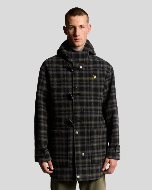 Modular Tartan Duffle Coat sold by Lyle & Scott