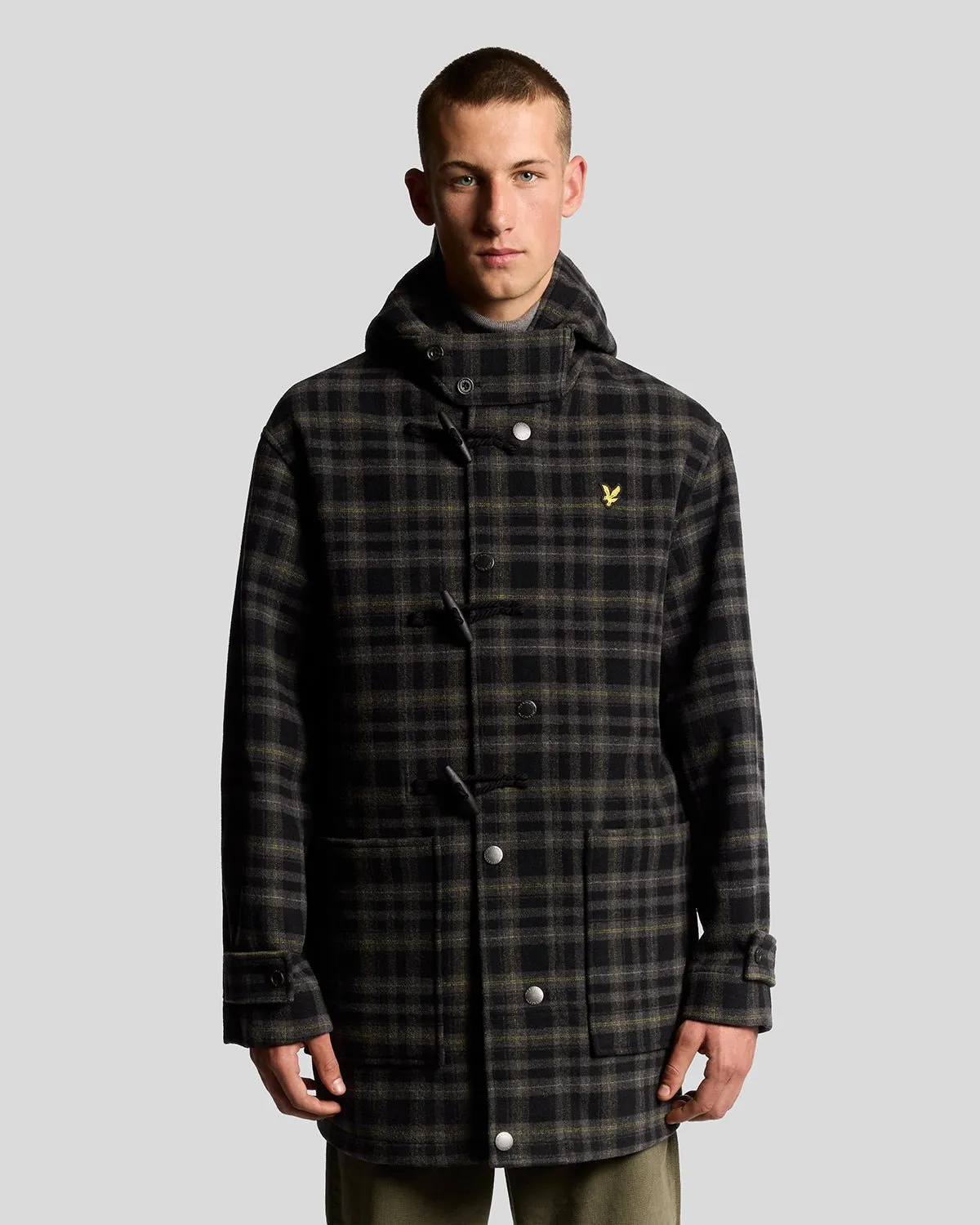 Modular Tartan Duffle Coat sold by Lyle & Scott
