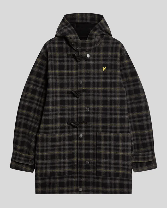 Modular Tartan Duffle Coat sold by Lyle & Scott product image thumbnail 5