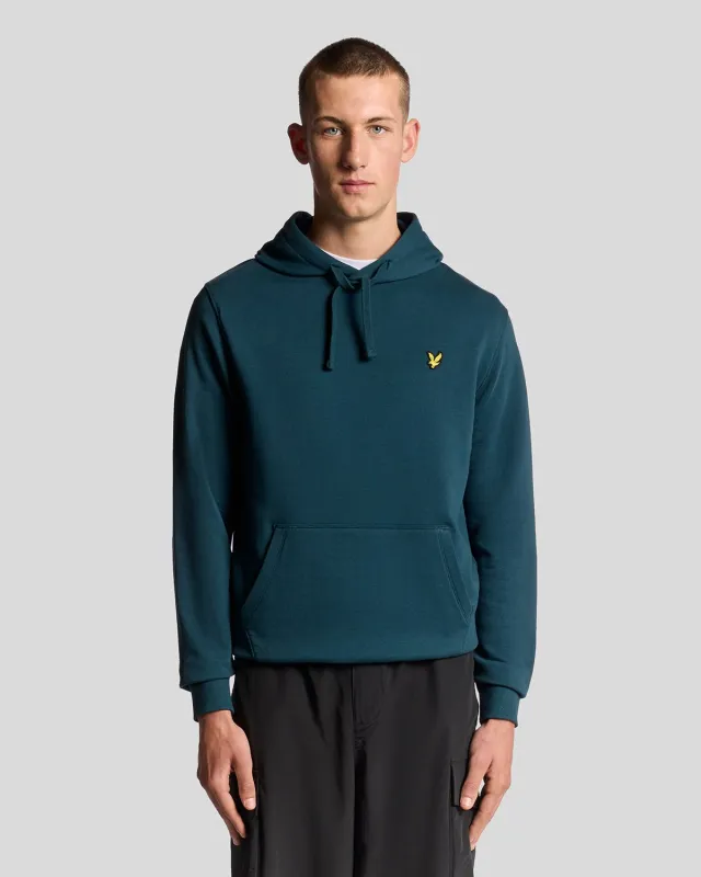 Loopback Cotton Hoodie sold by Lyle & Scott