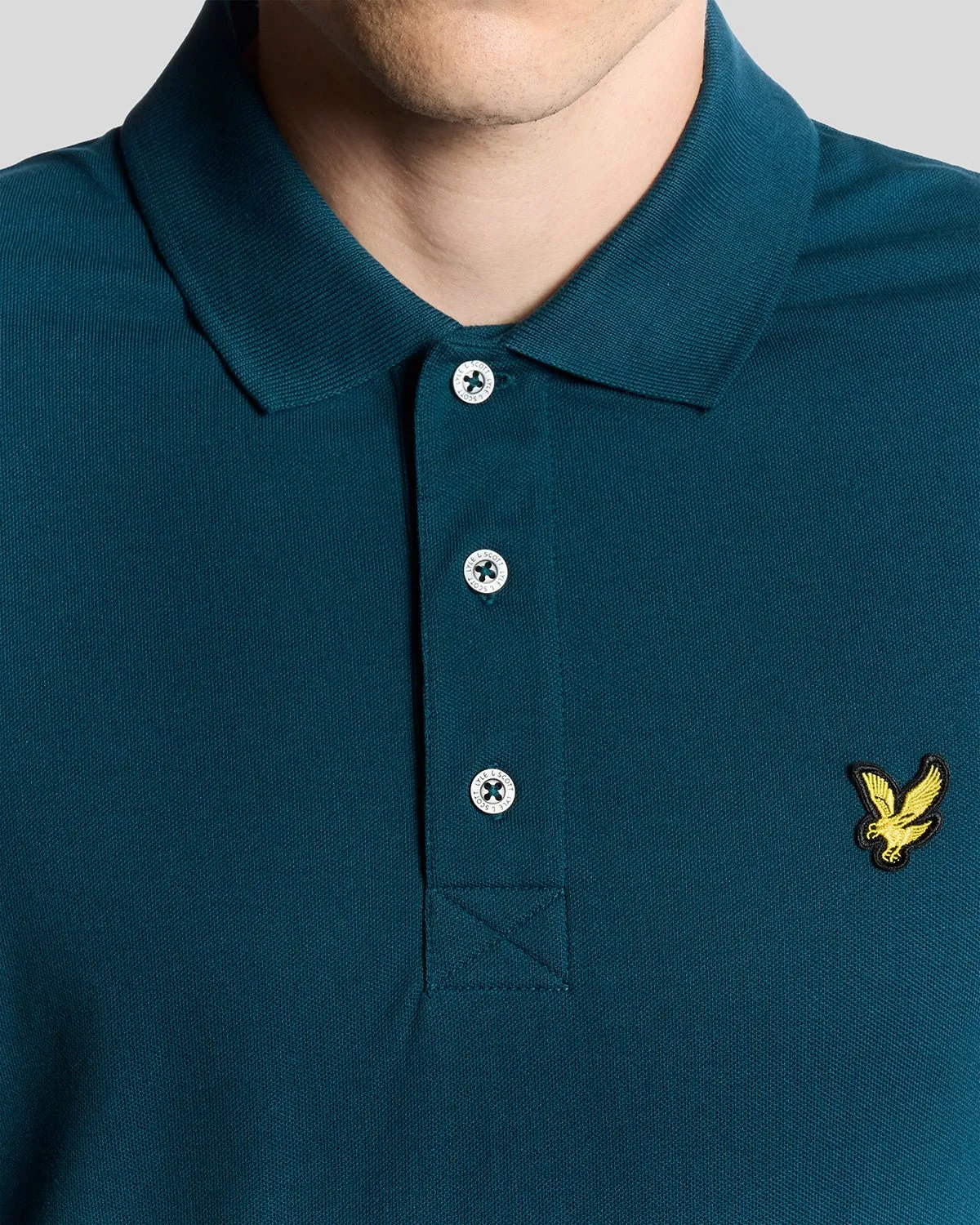 Cotton Polo Shirt sold by Lyle & Scott product image thumbnail 3
