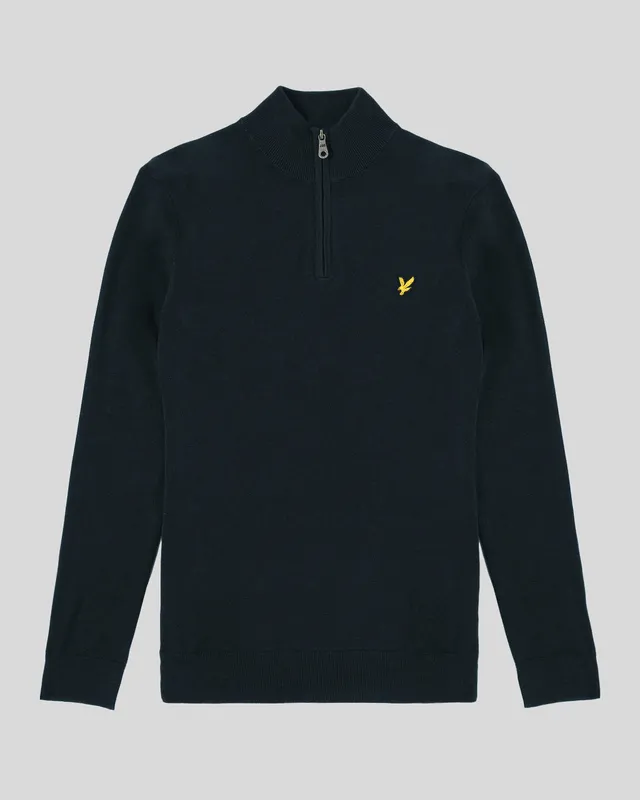 Cotton 1/4 Zip Jumper sold by Lyle & Scott product image thumbnail 5