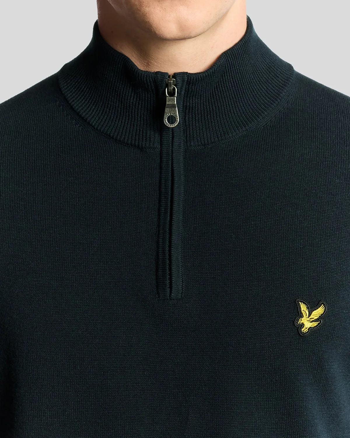 Cotton 1/4 Zip Jumper sold by Lyle & Scott product image thumbnail 3