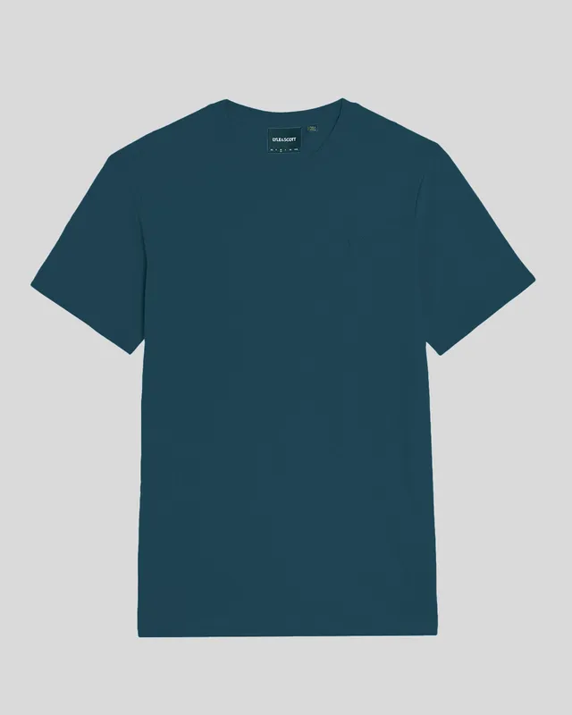 Cotton Crew Neck T-Shirt sold by Lyle & Scott