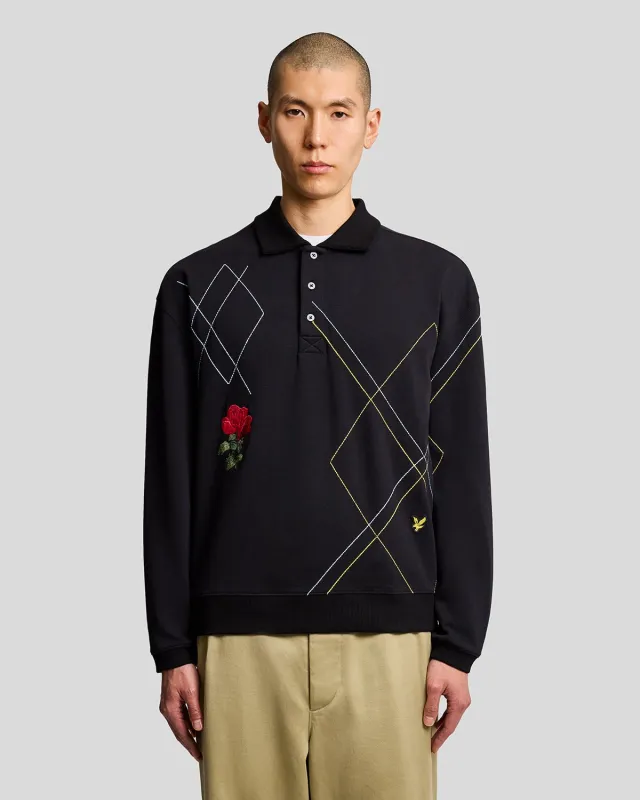 Argyle Rugby Shirt sold by Lyle & Scott