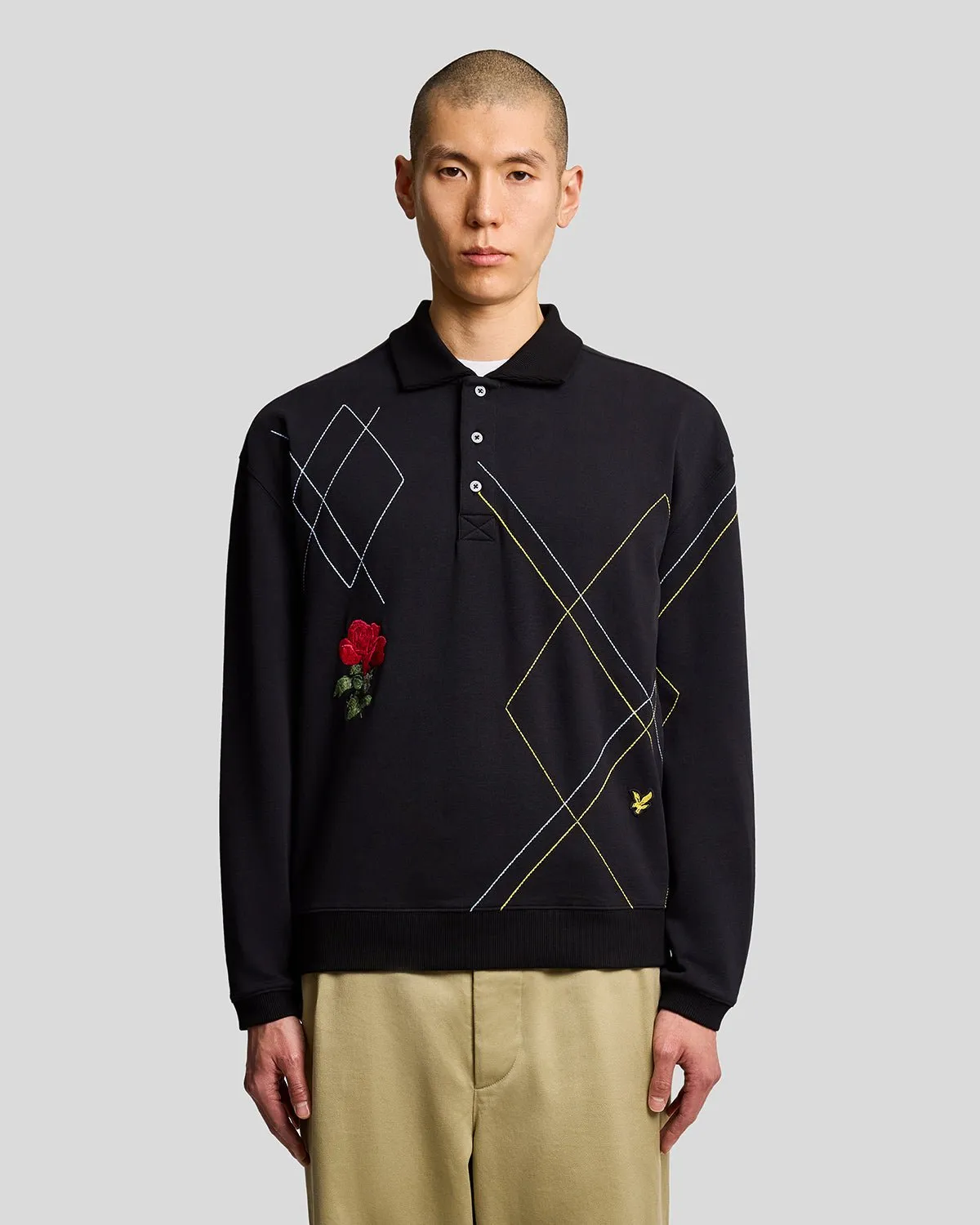 Argyle Rugby Shirt sold by Lyle & Scott