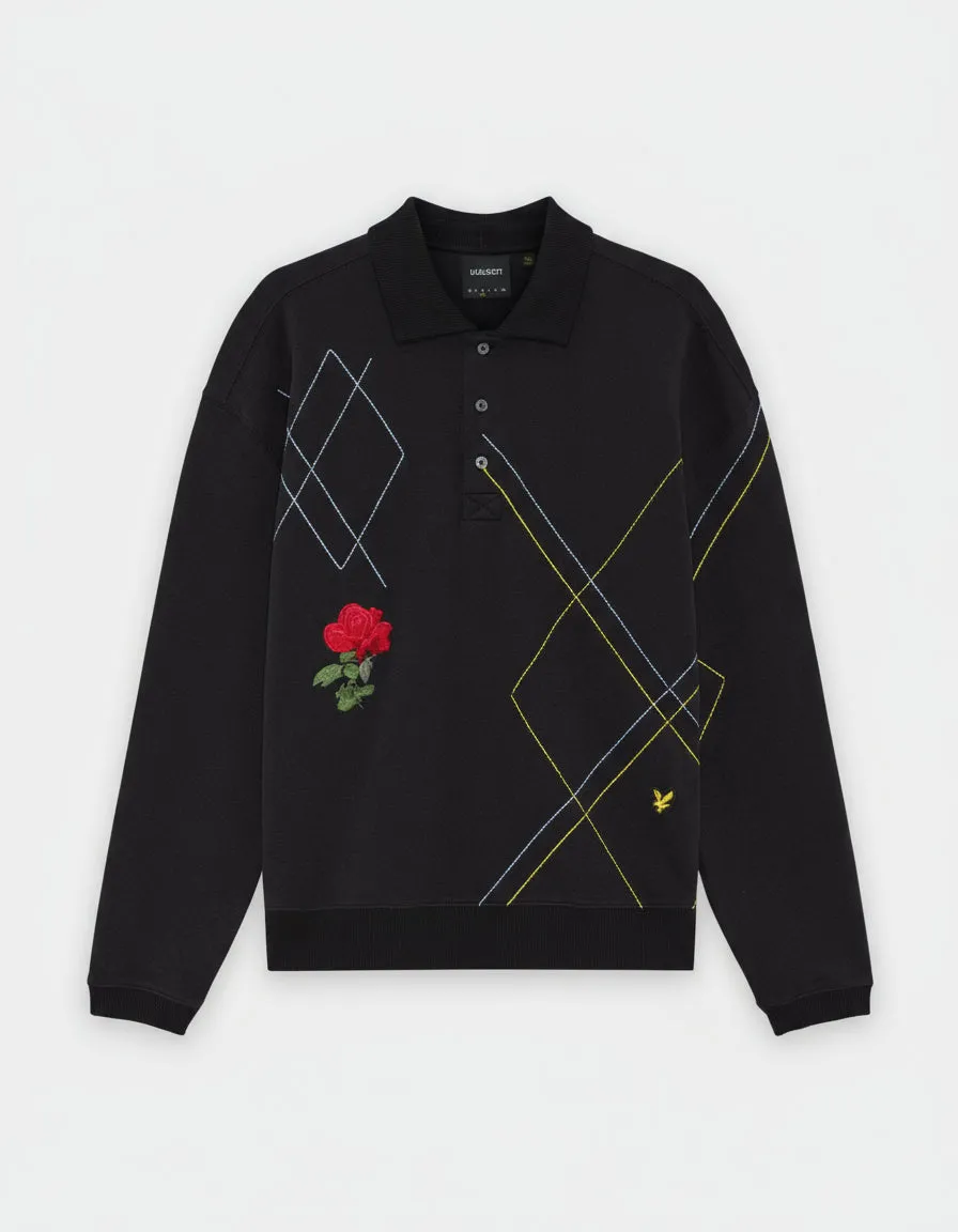 Argyle Rugby Shirt sold by Lyle & Scott product image thumbnail 4