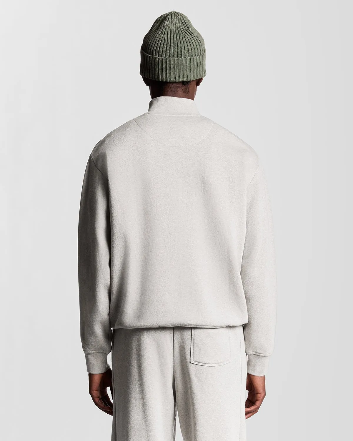 Lounge 1/4 Zip Sweatshirt sold by Lyle & Scott product image thumbnail 4