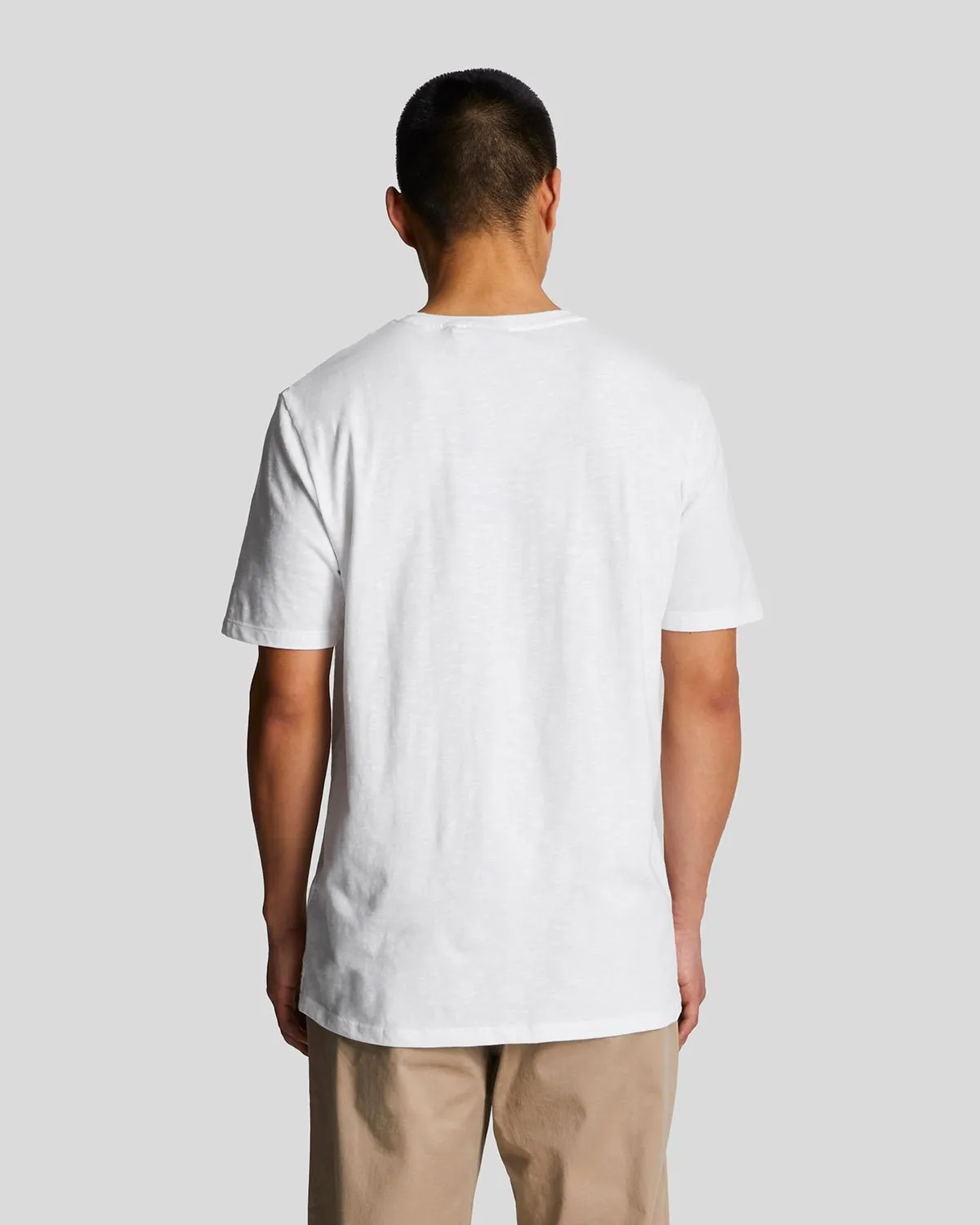 Chunky Slub T-Shirt sold by Lyle & Scott product image thumbnail 3