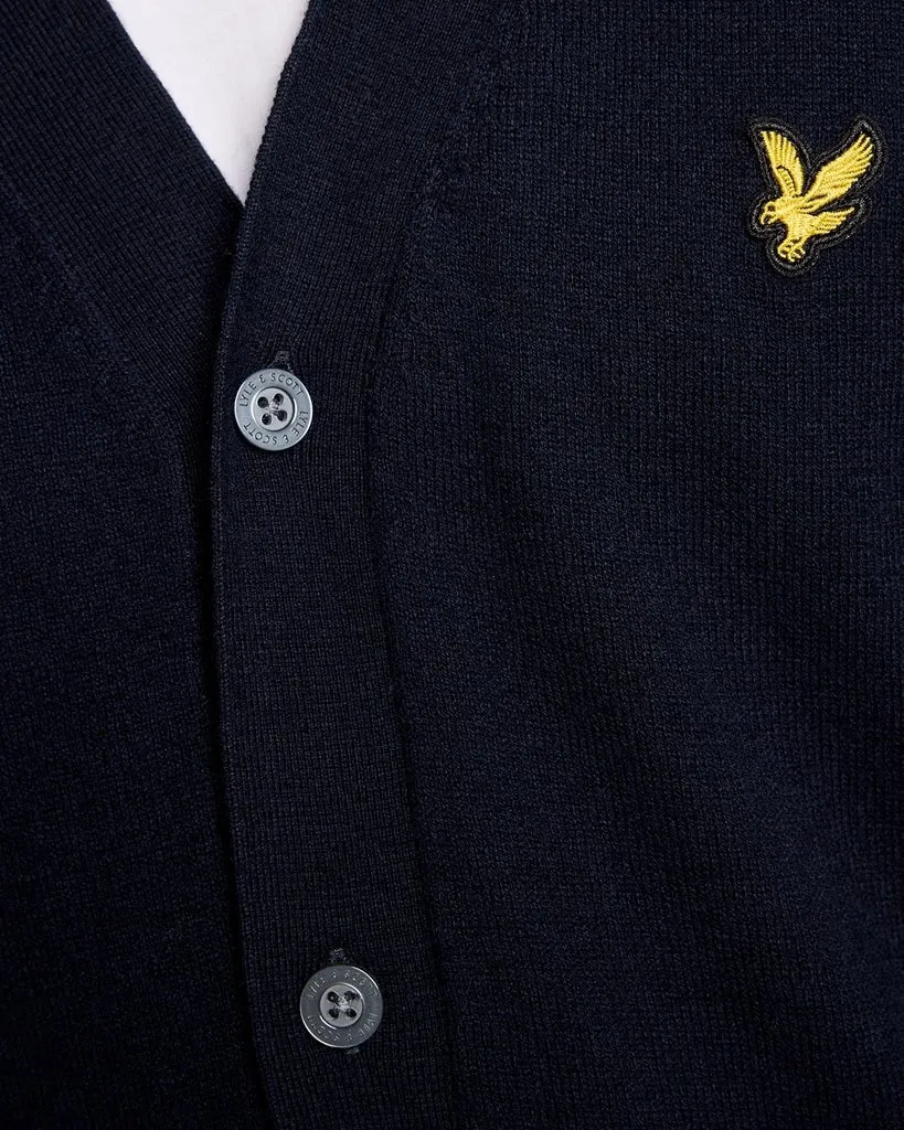 Cotton Merino V Neck Cardigan sold by Lyle & Scott product image thumbnail 5