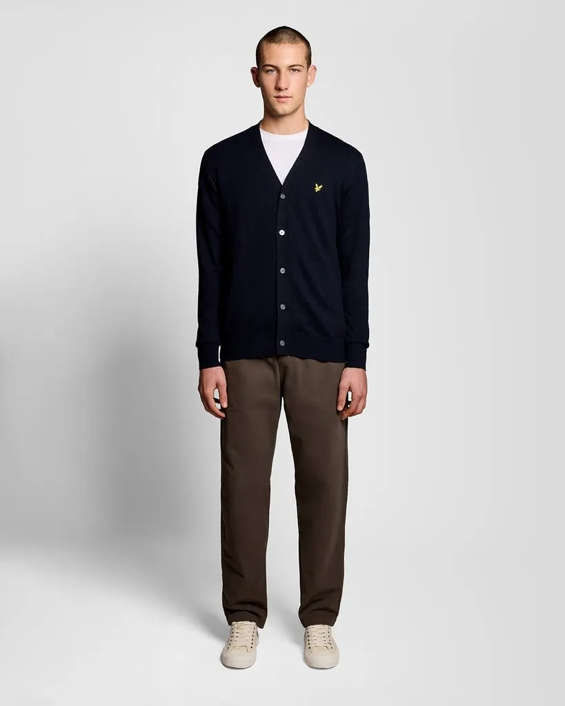 Cotton Merino V Neck Cardigan sold by Lyle & Scott product image thumbnail 2