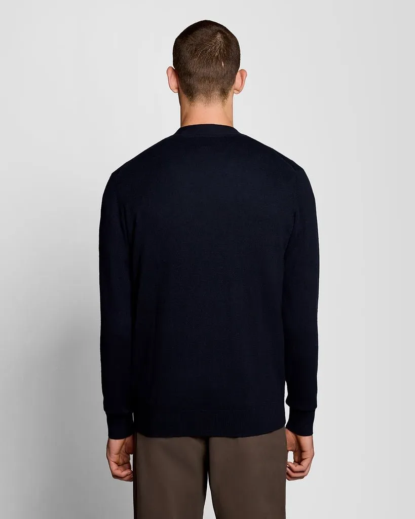 Cotton Merino V Neck Cardigan sold by Lyle & Scott product image thumbnail 4