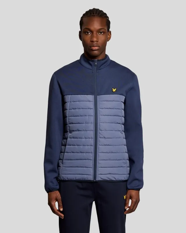 Sports Hybrid Fleece Jacket sold by Lyle & Scott