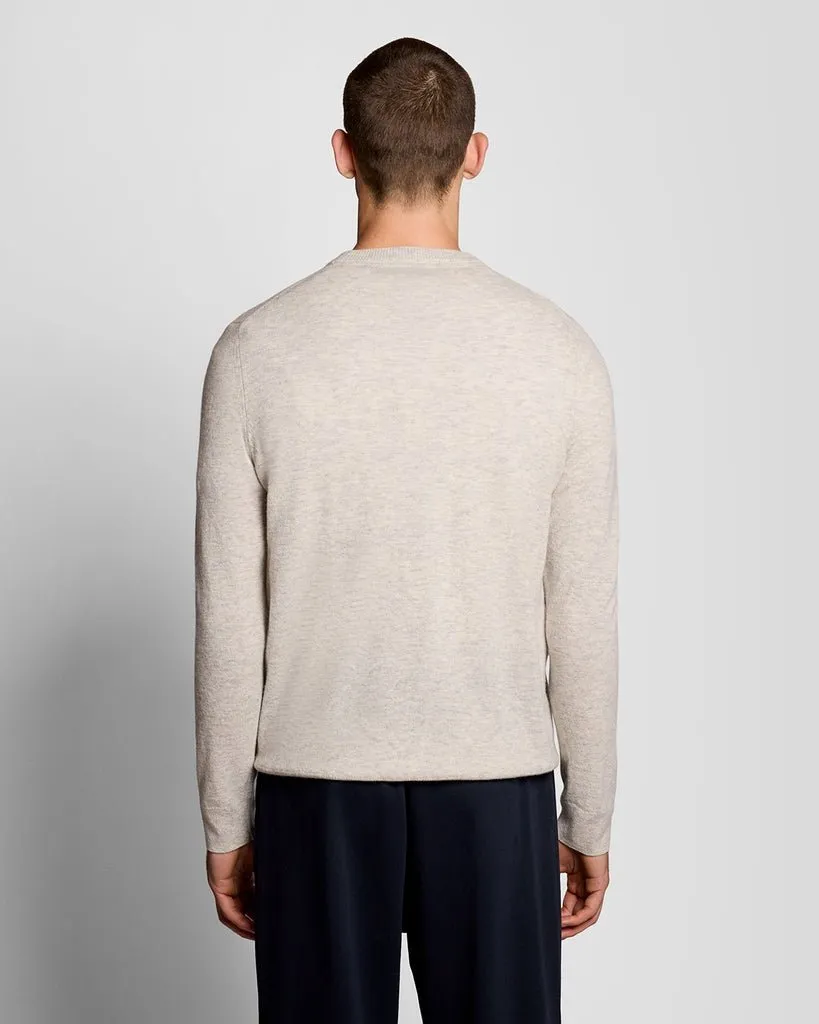 Lambswool Blend Crew Neck Jumper sold by Lyle & Scott product image thumbnail 4