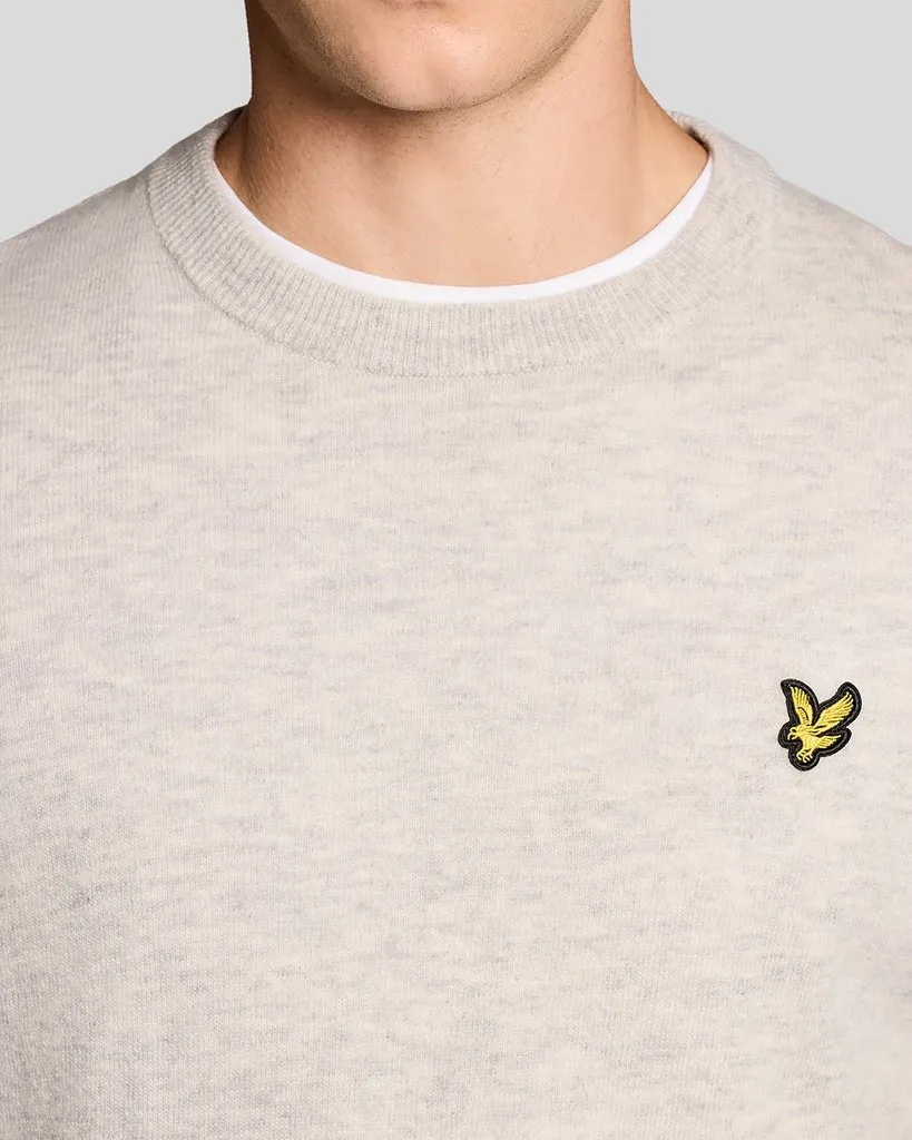 Lambswool Blend Crew Neck Jumper sold by Lyle & Scott product image thumbnail 3