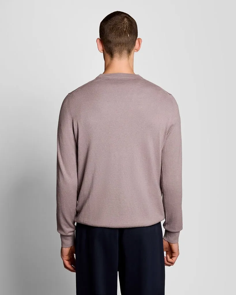 Cotton Merino Crew Neck Jumper sold by Lyle & Scott product image thumbnail 3
