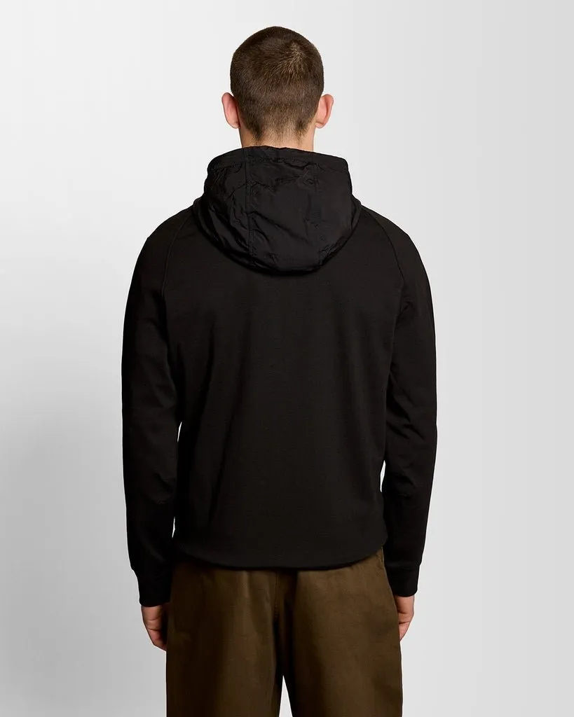 Half Raglan Sleeve Panneled Hoodie sold by Lyle & Scott product image thumbnail 4