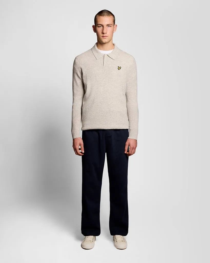 Lambswool Blend Rugby Jumper sold by Lyle & Scott product image thumbnail 2