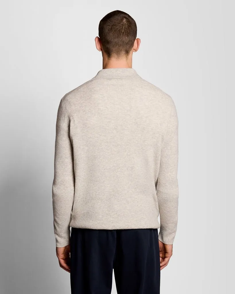 Lambswool Blend Rugby Jumper sold by Lyle & Scott product image thumbnail 4