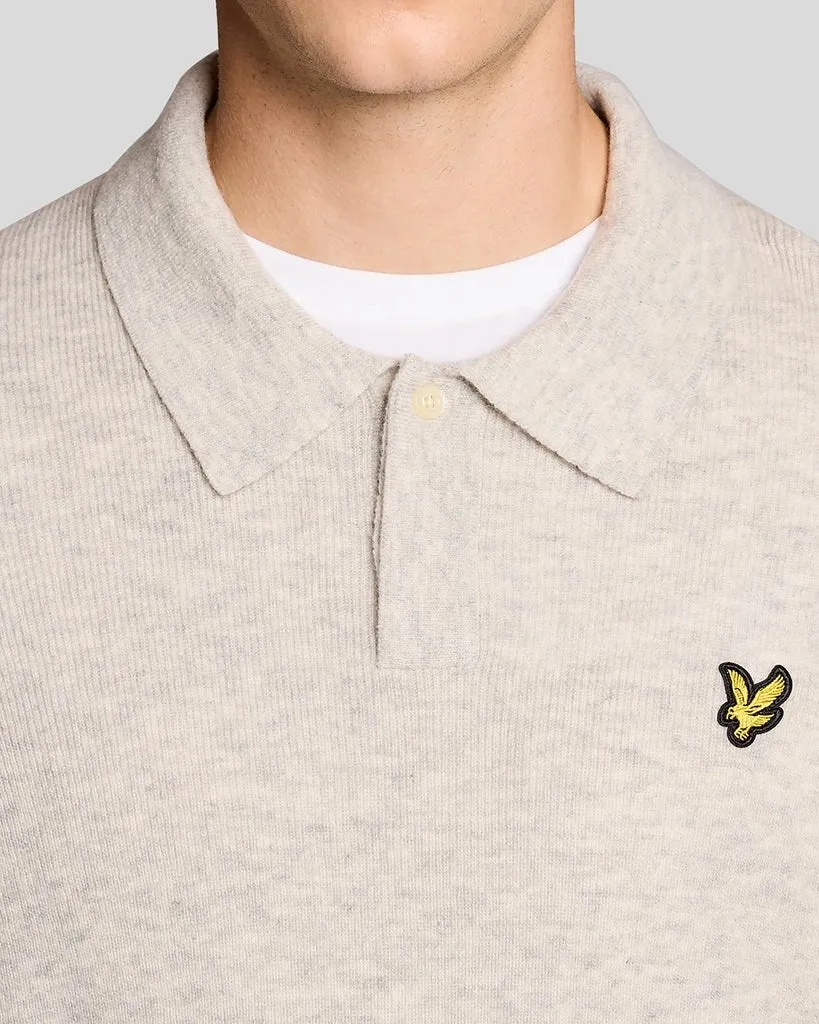 Lambswool Blend Rugby Jumper sold by Lyle & Scott product image thumbnail 3