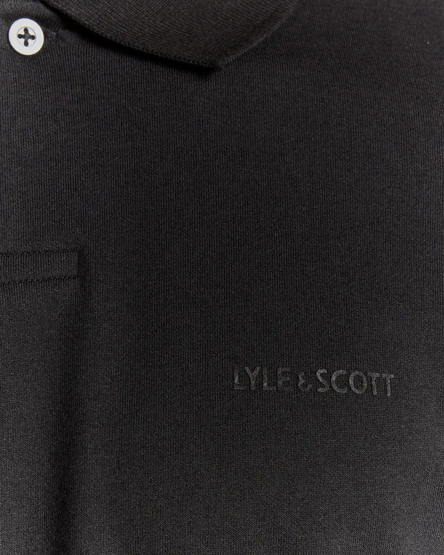 Text Logo Interlock Polo Shirt sold by Lyle & Scott product image thumbnail 5