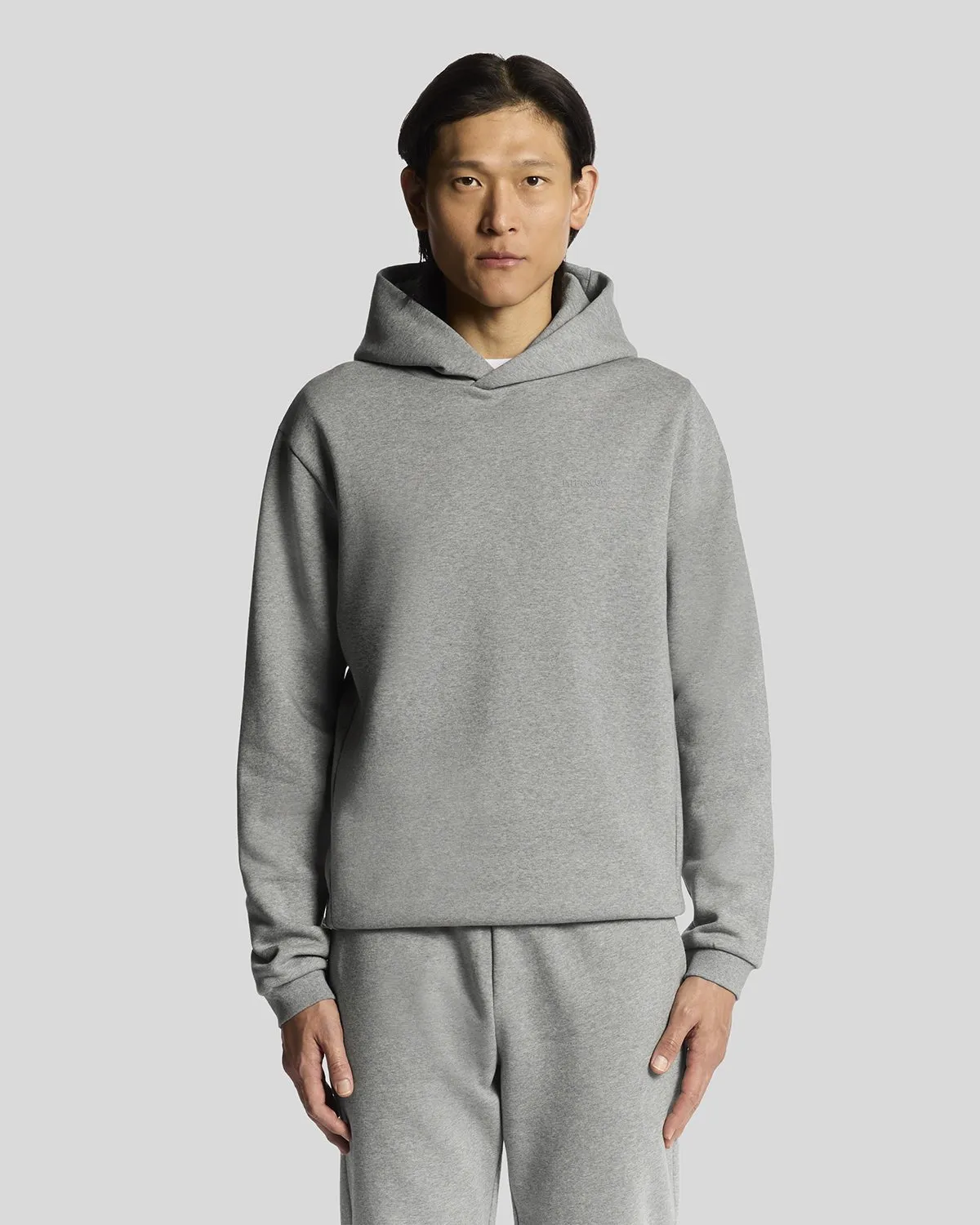 Brushback Fleece Hoodie sold by Lyle & Scott
