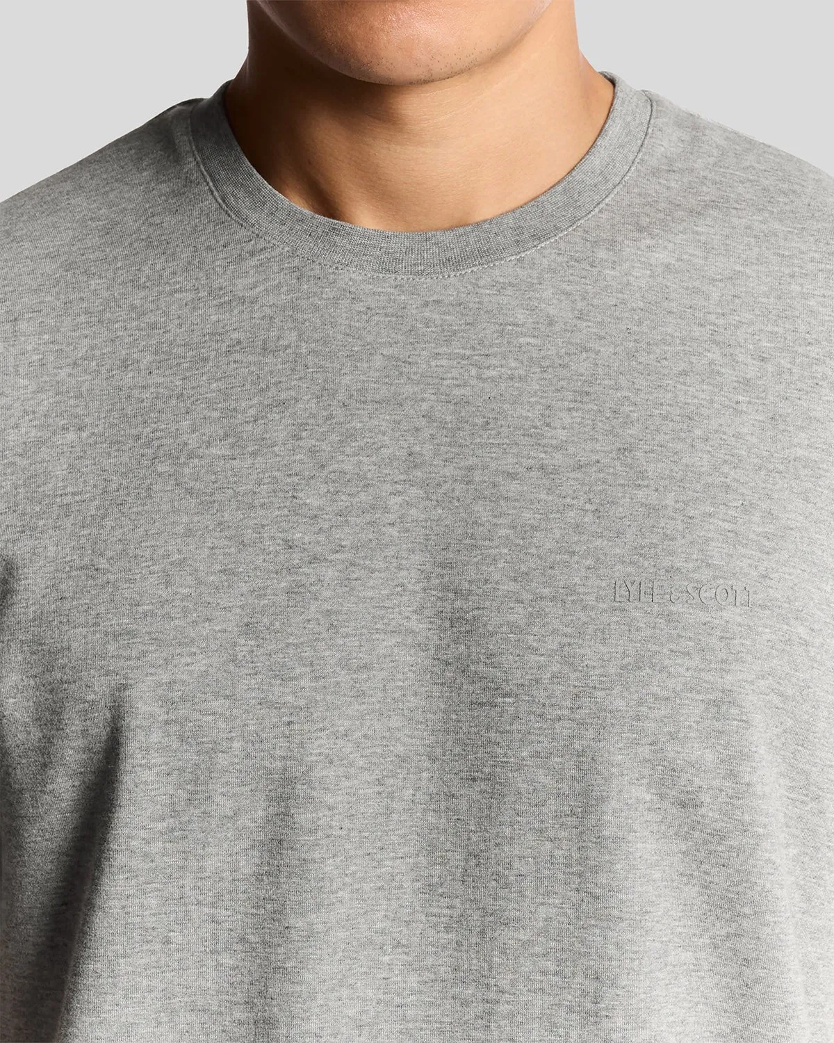 Text Logo Interlock T-Shirt sold by Lyle & Scott product image thumbnail 3