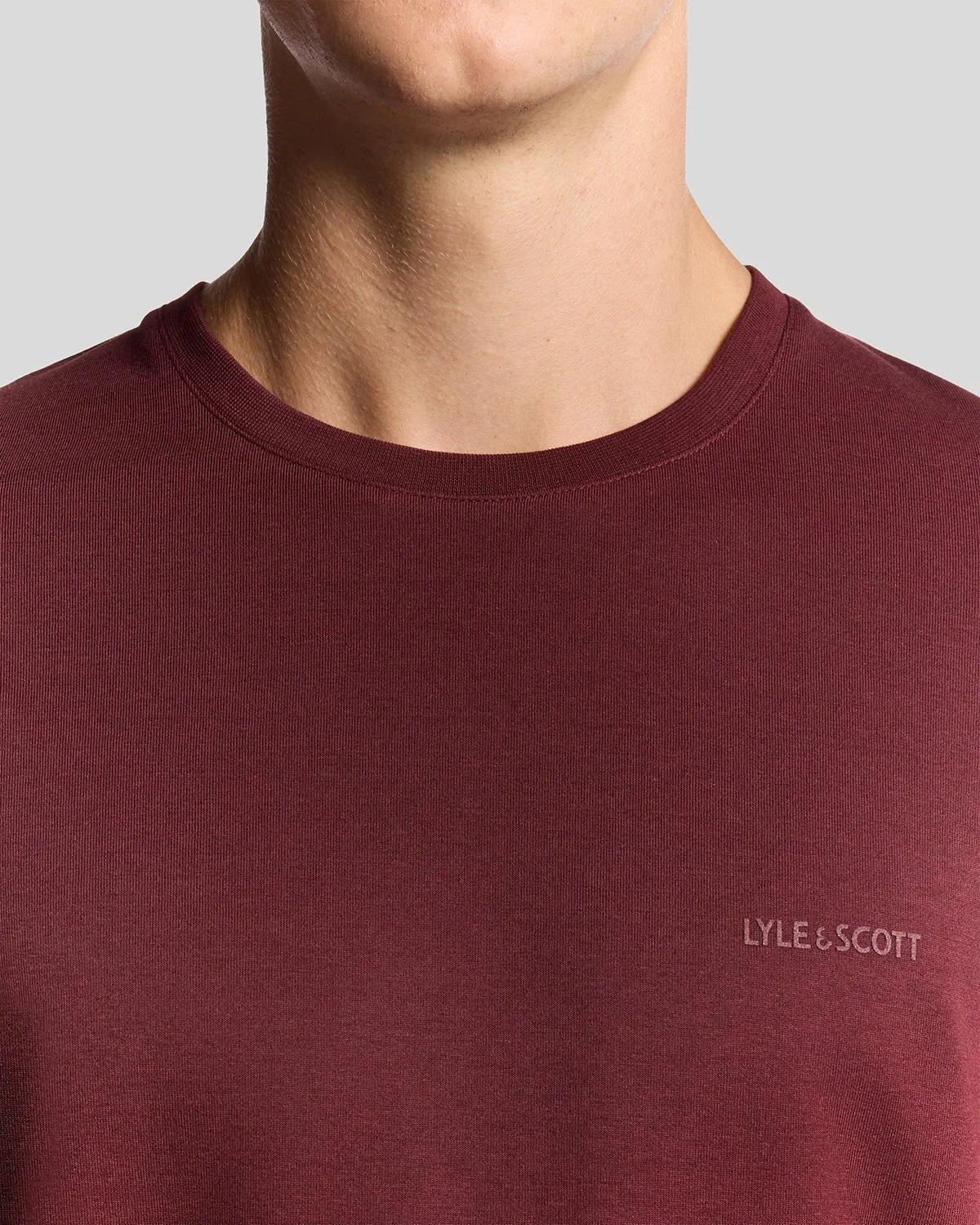 Text Logo Interlock T-Shirt sold by Lyle & Scott product image thumbnail 3