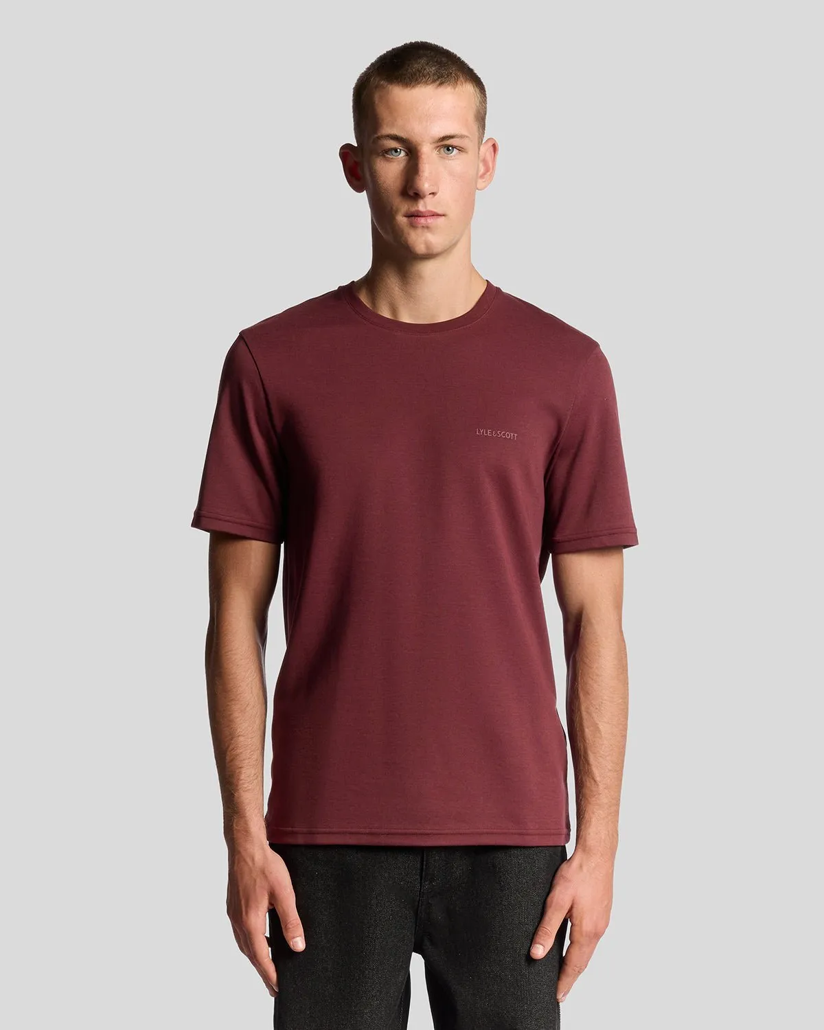 Text Logo Interlock T-Shirt sold by Lyle & Scott