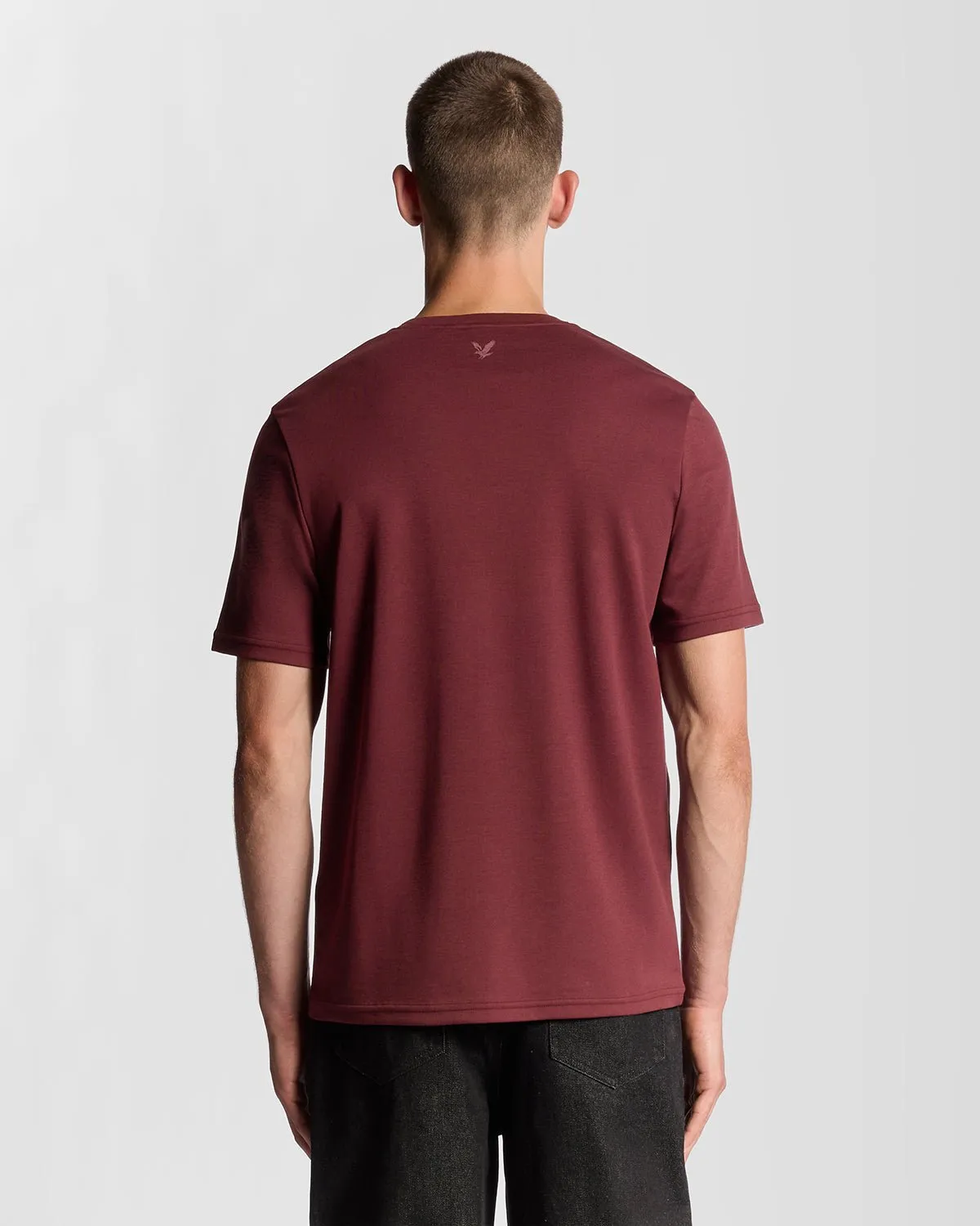 Text Logo Interlock T-Shirt sold by Lyle & Scott product image thumbnail 4
