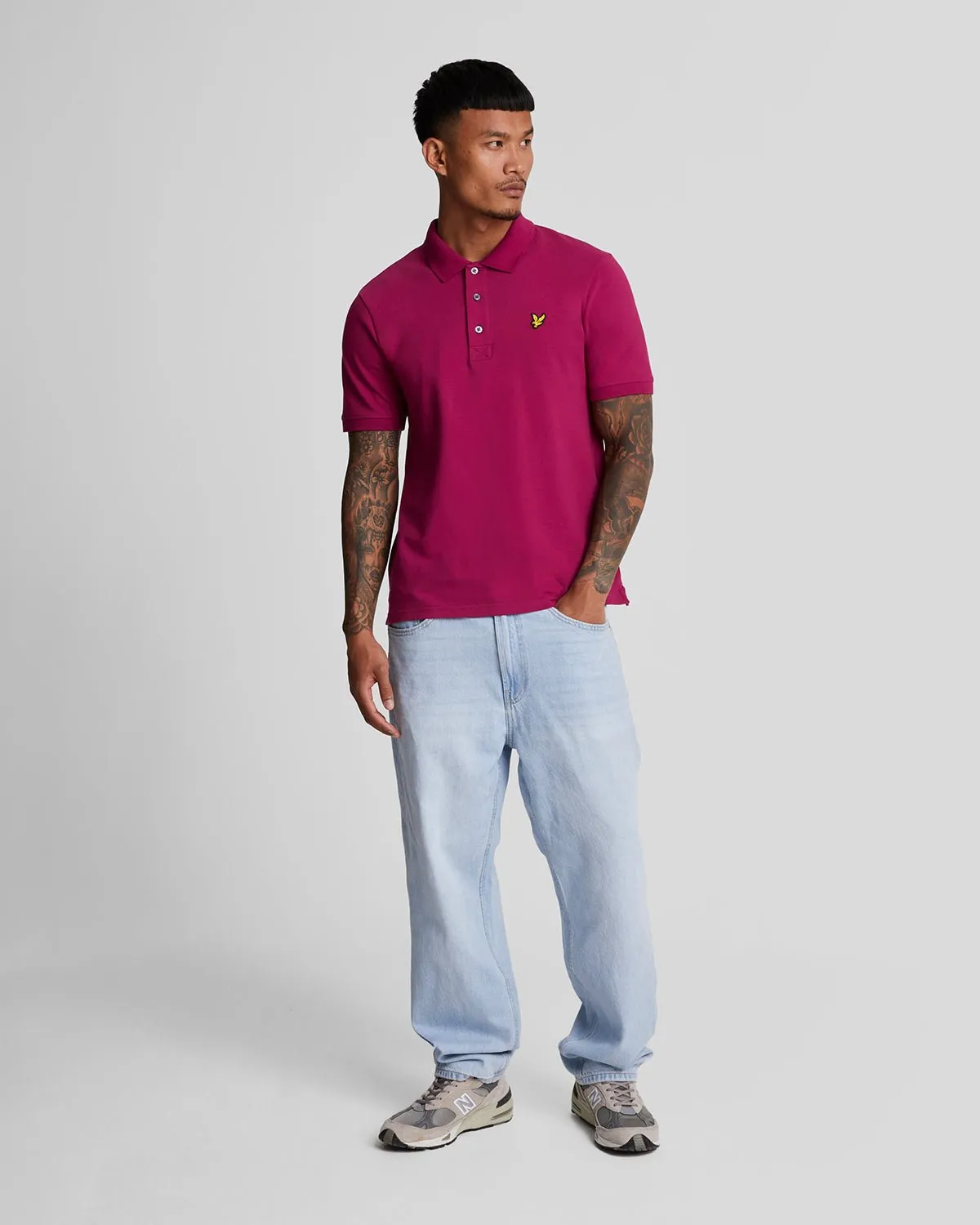 Plain Polo Shirt sold by Lyle & Scott product image thumbnail 3