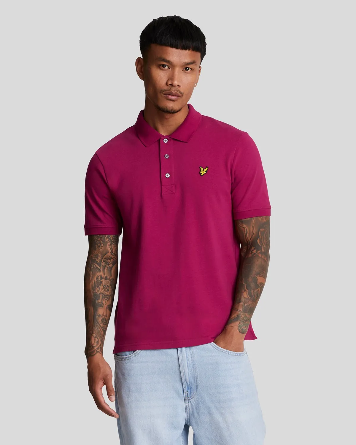 Plain Polo Shirt sold by Lyle & Scott product image thumbnail 2