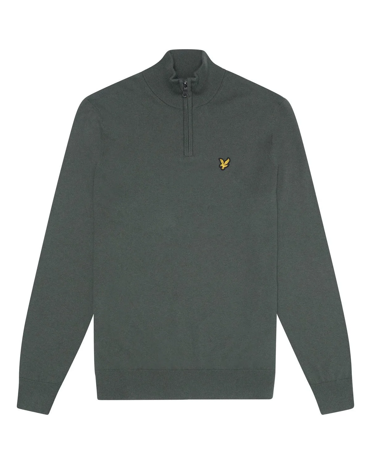 Cotton Merino 1/4 Zip Jumper sold by Lyle & Scott