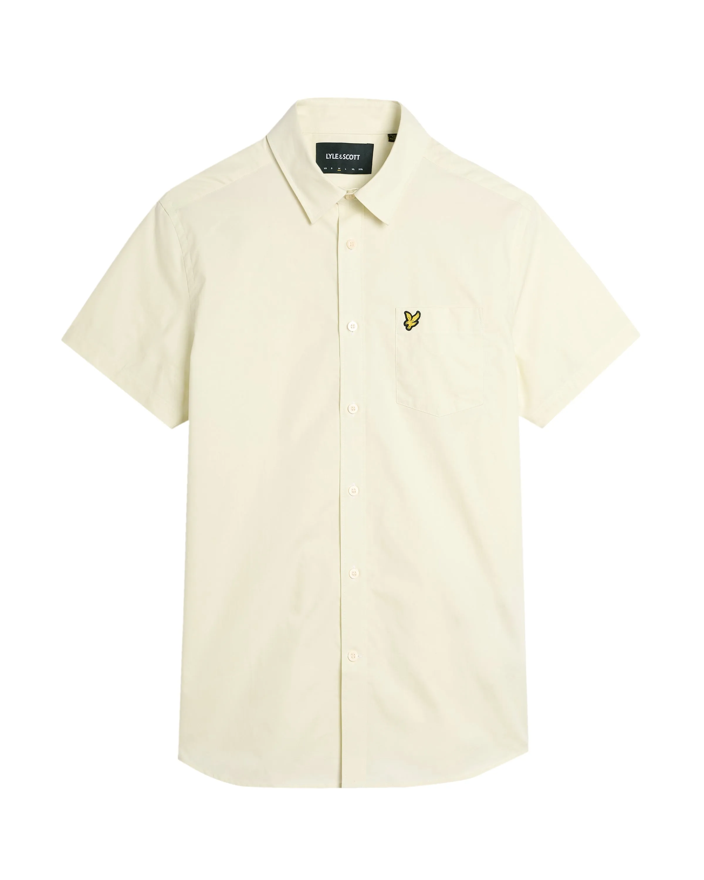 Plain Poplin Short Sleeves Shirt sold by Lyle & Scott