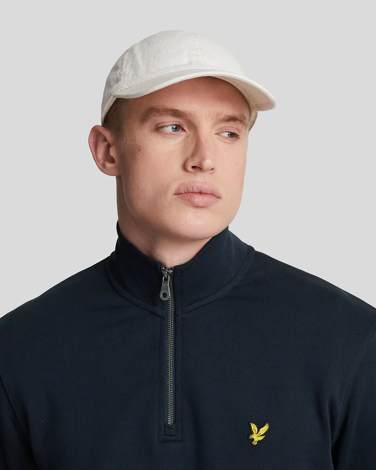 Cotton Loopback 1/4 Zip Sweatshirt sold by Lyle & Scott product image thumbnail 4