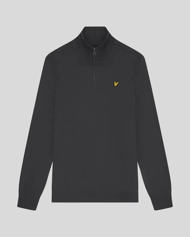 Cotton Loopback 1/4 Zip Sweatshirt sold by Lyle & Scott product image thumbnail 5