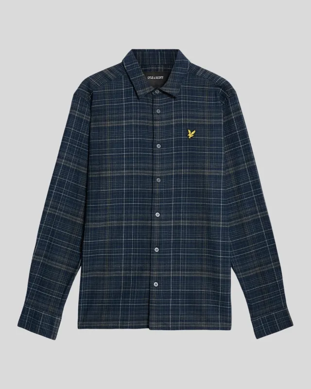 Checked Flannel Shirt sold by Lyle & Scott
