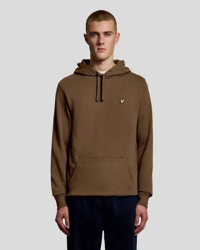 Loopback Cotton Hoodie sold by Lyle & Scott