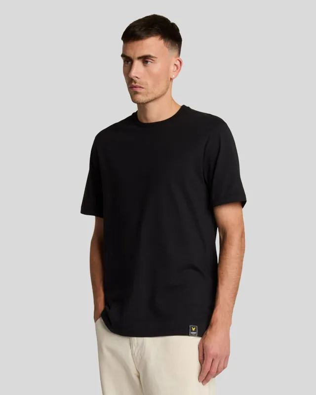 Clamp Labelled Plain T-shirt sold by Lyle & Scott