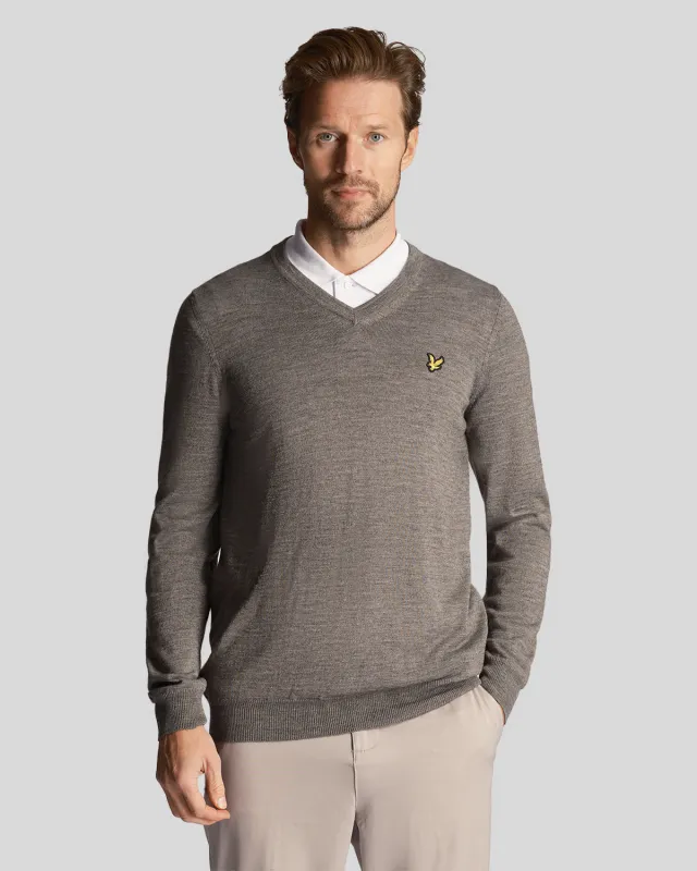 V Neck Jumper sold by Lyle & Scott
