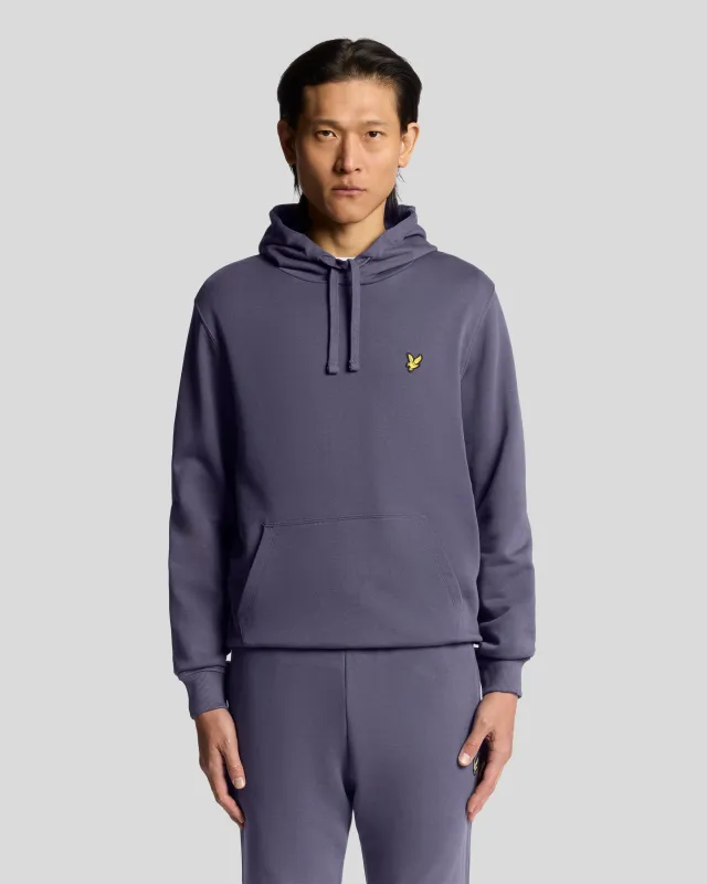 Loopback Cotton Hoodie sold by Lyle & Scott