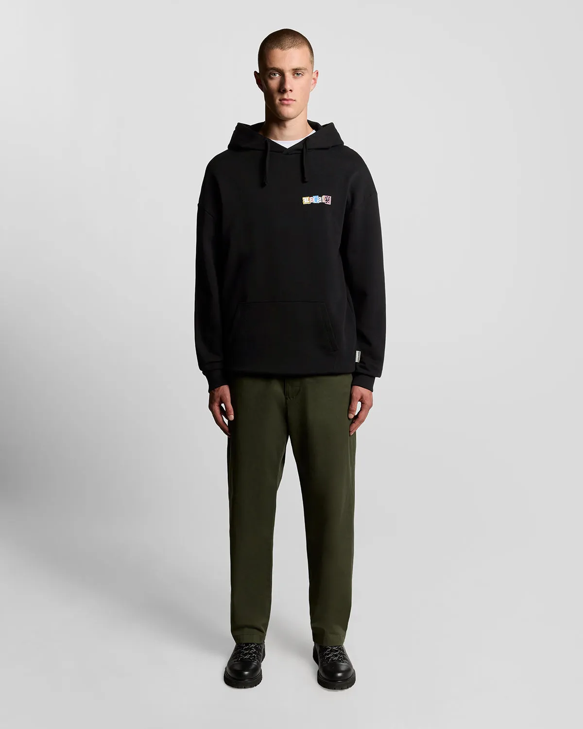 Paper Letters Graphic Hoodie sold by Lyle & Scott product image thumbnail 2