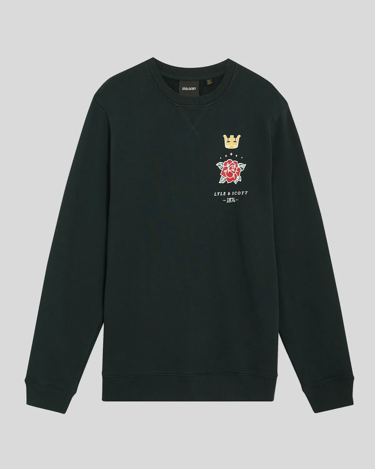 Pub Graphic Crew Neck Sweatshirt sold by Lyle & Scott product image thumbnail 5