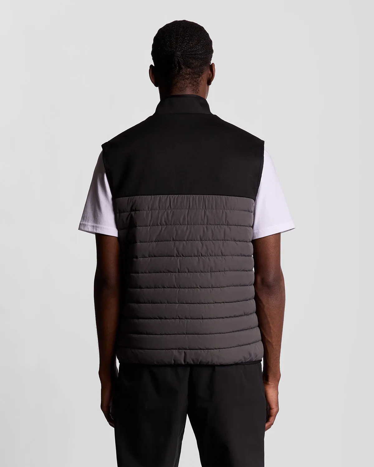 Sports Hybrid Fleece Gilet sold by Lyle & Scott product image thumbnail 4