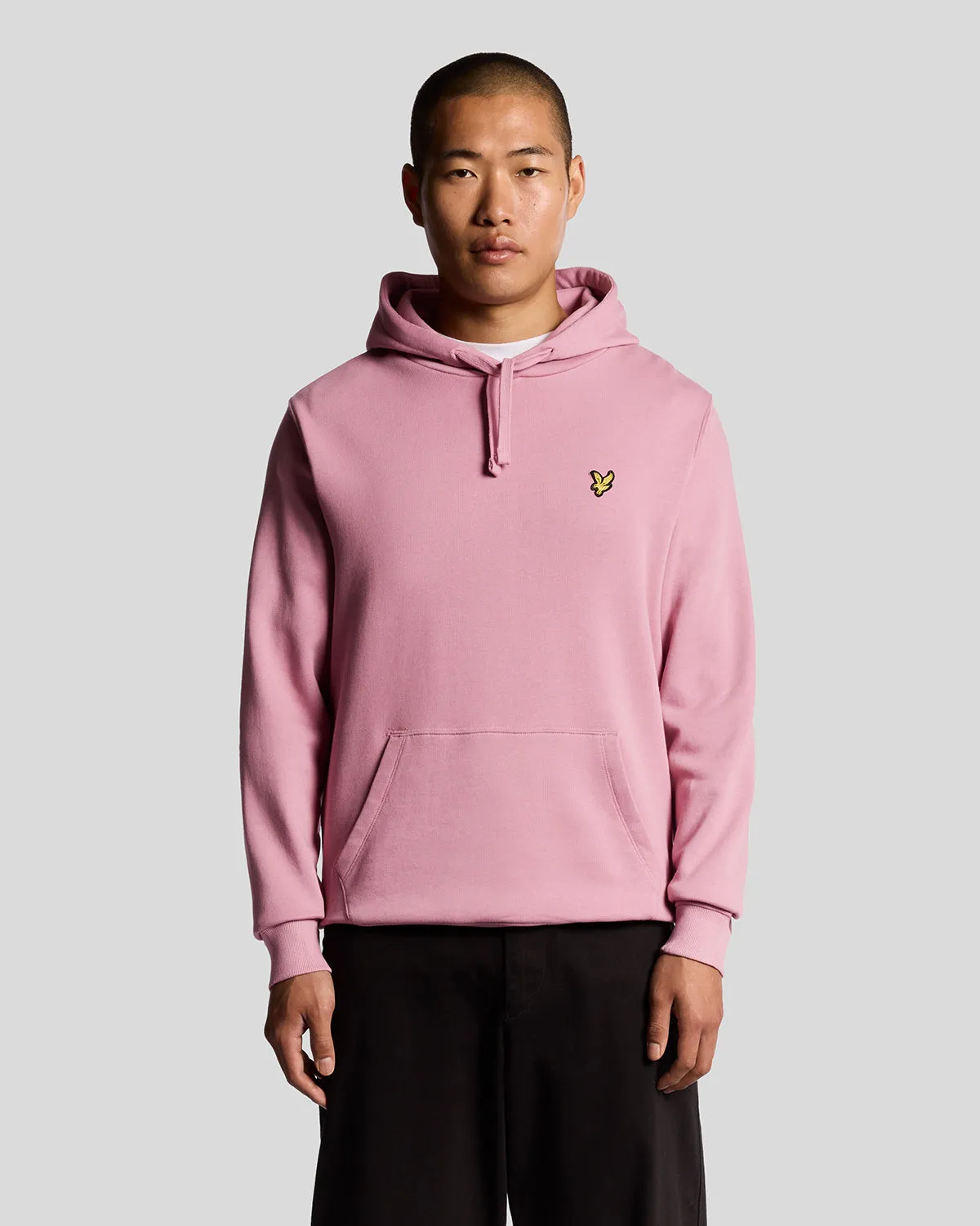 Loopback Cotton Hoodie sold by Lyle & Scott